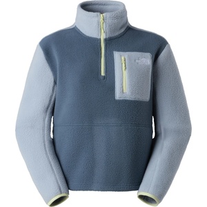 The North Face Дамски поларен пуловер The North Face Women's Yumiori 1/4 Zip Fleece jumper - Granite Grey / Frost Grey - размер XS (105-6483-0811)