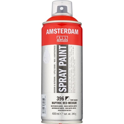 Amsterdam 17163960 Спрей боя Naphthol Red Med 400 ml 1 бр (17163960)