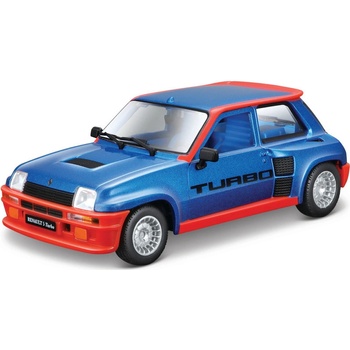 Bburago Renault 5 Turbo modrá 1:24