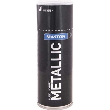 Maston Metallic čierna metalíza 400 ml