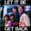The Beatles Let it Be/Get Back Магнит (BEATMAG34)