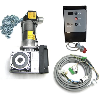 NICE S.p.A. Sada bočního pohonu pro sekční garážová vrata, 400V – Zboží Mobilmania