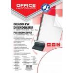 Office Products BINDING CLADDING OFFICE PRODUCTS, PVC, A4, 200MICR. , 100PCS, TRANSPARENT 20222015-90
