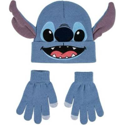 Čepice s rukavicemi Disney Stitch