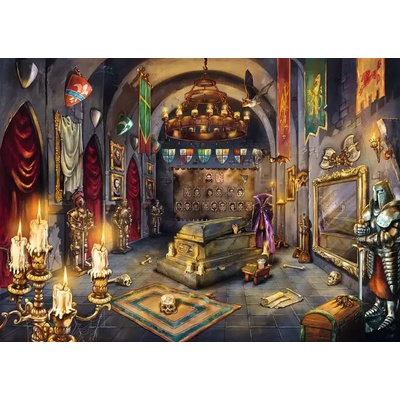 Ravensburger - Puzzle The Vampires Castle - 1 000 piese