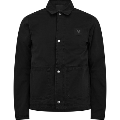 Lyle and Scott Анорак Lyle and Scott Men's Panelled Long Sleeve Parka - Jet Black