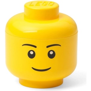 LEGO® Жълта кутия за съхранение Boy, ø 10, 6 cm - LEGO® (40330806)