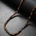 HARAHU Колие ab-34055 - Кафяво / Черно kp34055