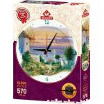 Art Puzzle Пъзел-часовник Art Puzzle от 570 части - Следобед на Егейско море (5005)