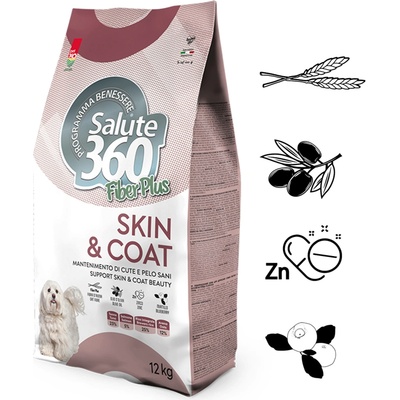 Salute Fiber+ Skin & Coat adult losos a tuňák 12 kg