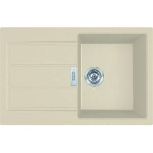 Franke Sirius 2.0 - Мивка Tectonite S2D 611-78, 78x50 см, бежова 143.0670. 896 (143.0670.896) Мивка за вграждане