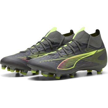 Image 1 of PUMA Дамски футболни бутонки Puma ULTRA 5 MATCH+ Womens Firm Ground Football Boots - Silver/Yellow