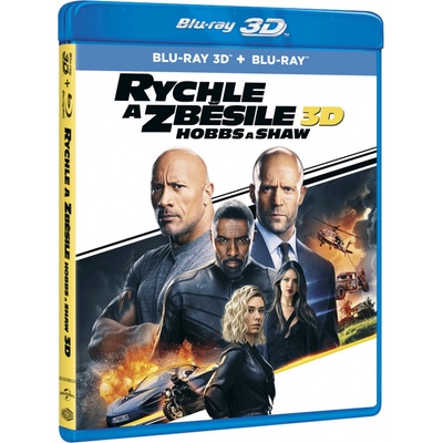 Rychle a zběsile: Hobbs a Shaw 2D+3D BD