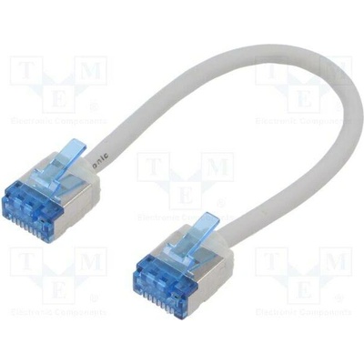 Goobay 74304 Patch U/FTP Cat 6a RJ45 vidlice z obou stran lanko Cu