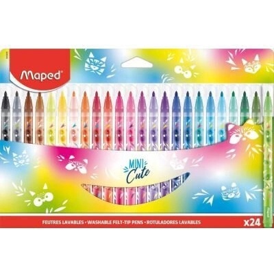 Maped Флумастери MAPED Color Peps Mini Cute 24 цв
