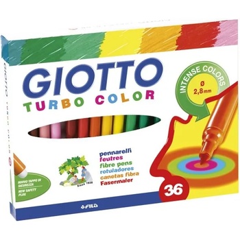 Флумастри Джото Giotto Turbo Color 36 цвята