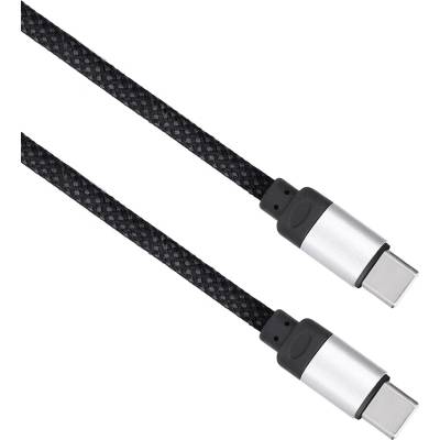 Solight SSC2101 magnetický USB-C 3.1 kabel, USB-C konektor - USB-C konektor, 1m