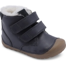 Bundgaard dětské kožené zimní boty PETIT Mid Winter (BG303201DG-519) navy