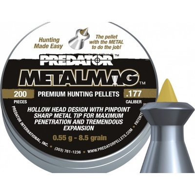 Diabolky JSB Predator Metalmag 4,5 mm 200 ks