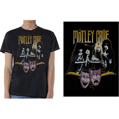 Motley Crue tričko Theatre Vintage čierne