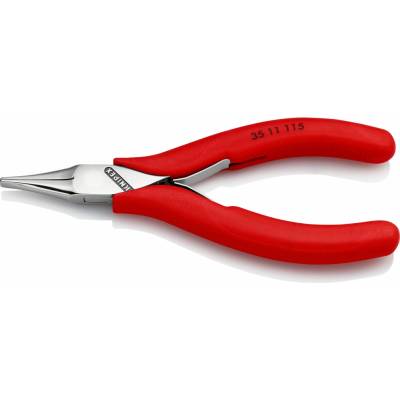 KNIPEX 35 11 115 Úchopové kleště pro elektroniku S průvlečným kloubem s povlaky z umělé hmoty bránícími sklouznutí 115 mm
