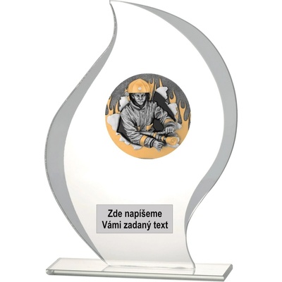 VIZINGR Hasič sklo S14-K1180 S14-K1180/17,5 cm