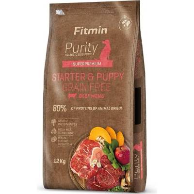 Fitmin Purity Puppy & Starter Grain Free Beef 12 kg