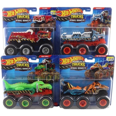 Mattel Hot Wheels Monster trucks náklaďáčky 1:64