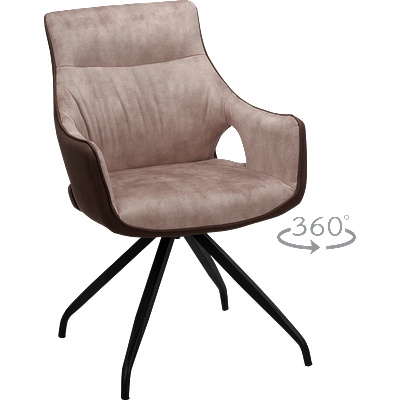 Carmen Трапезен стол dudley - бежов mj 1 (3532075)