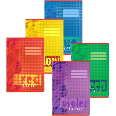 TOP sešit A5 Colour Line linka 5