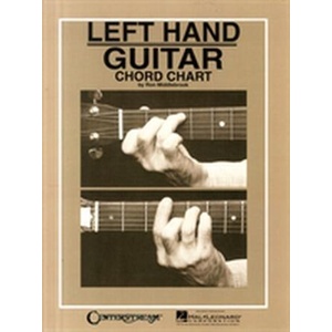 Left Hand Guitar Chord Chart | Ron Middlebrook (ISBN: 9780898981346)