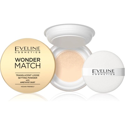 Eveline Cosmetics Wonder Match прозрачна фиксираща пудра 6 гр