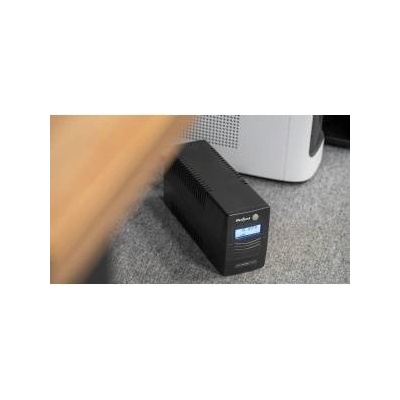 Rebellion UPS computer uninterruptible power supply REBEL model Nanopower Plus 1000 (offline, 1000VA/600W, 230V, 50Hz, LCD, USB, RJ45)