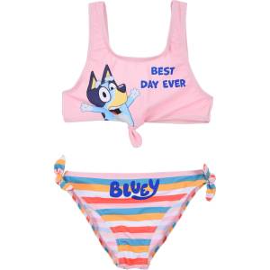 Kids movie heroes Бански 2 части bluey (ez18029-pink)