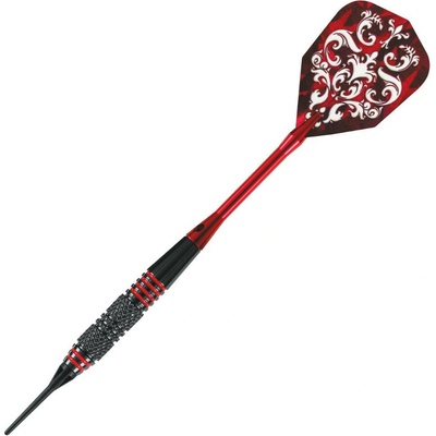 Sada soft šípok Harrows Pirate 16g K červené, brass
