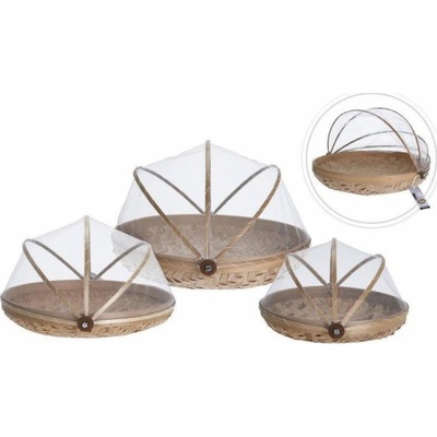 EH Excellent Houseware Koš na chléb z bambusu, praktická kuchyňská nádoba na potraviny.