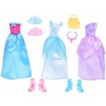 Jokomisiada Set of Fashionable doll clothes Dresses + jewelry + accessories ZA5414
