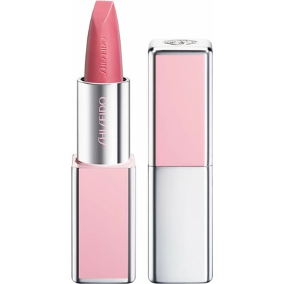 Shiseido Technosatin Pink saténová rtěnka 03 Peach Pink 3,3 g