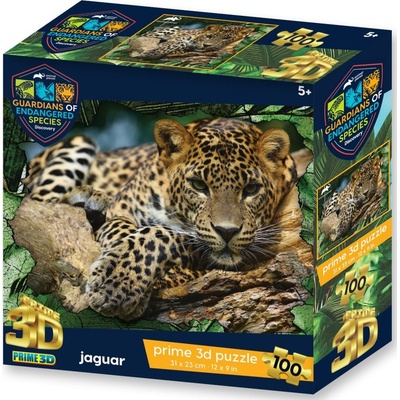 PRIME 3D puzzle GES Jaguar 100 ks