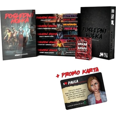 Rexhry Posledná holka: Kompletná herná sada + promokarta Paula