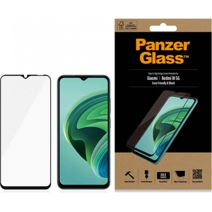 Panzer Стъклен протектор PanzerGlass за Xiaomi Redmi 10 5G, CaseFriendly - Черно