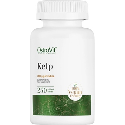 OstroVit Kelp 200 mcg | Natural Iodine Source [250 Таблетки]