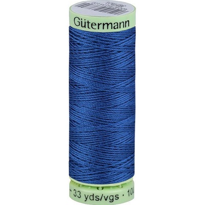 Prima-obchod Polyesterové nitě Gütermann Jeans návin 30 m, barva 322 modrá námořnická