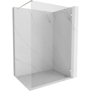 Mexen Lunar душ параван Walk-in десен 80 x 200 см, прозрачна 8 мм, четкан никел - 830-080-000-97-00-P (830-080-000-97-00-P)