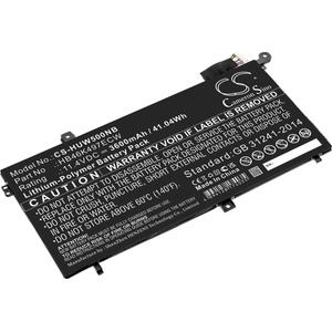 Cameron Sino Батерия за Huawei MateBook D, MateBook D I5 8G и други, 3600 mAh, Li-Pol (CS-HUW500NB)
