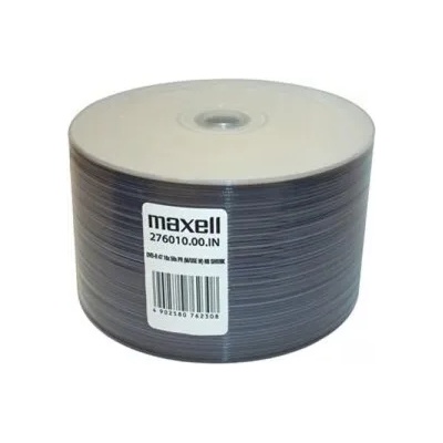 Maxell Оптичен носител DVD-R media 4.7Gb, Maxell, 50 бр (ML-DDVD-R-50PR)