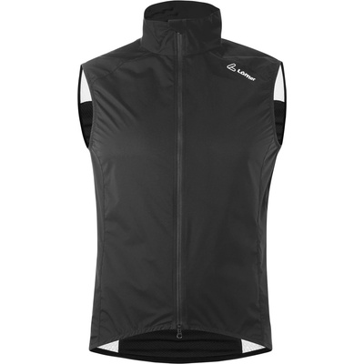 Löffler Мъжки елек за колоездене Löffler Bike Vest WPM Pocket Cycling vest - Black - размер 56 (EU) (054-0356-0116)