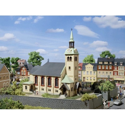 Auhagen Kostel v Börnichenu H0 TT 12229 – Zboží Mobilmania