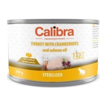 Calibra Cat Life Sterilised Turkey 200 g