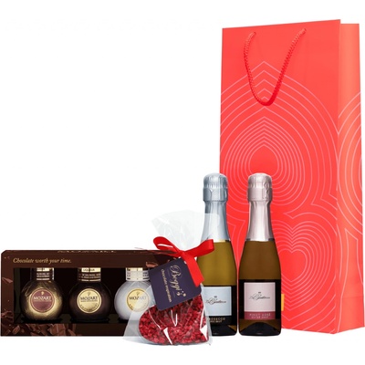 Set Mozart Trio + 2x Le Contesse 0,2l + Boggi's Srdce (set 1 x 0.15 l, 1 x 0.2 l, 1 x 0.2 l)